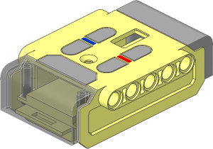 Electric Mindstorms EV3 IR-Beacon / Remote Handset Case