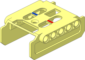 ~Electric Mindstorms EV3 IR-Beacon Case Top, Colour Marks Pattern