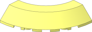 Brick  5 x  5 Corner Round with Slope 45 Chamfer