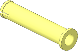 Technic Pin Long with End Stop