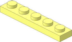 Plate  1 x  5