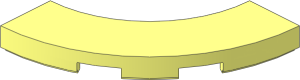 Tile  3 x  3 Corner Round