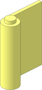 Door  1 x  3 x  3 Right with Vertical Handle
