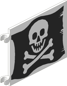 ~_Flag  6 x  4 with Jolly Roger Pattern (Obsolete)
