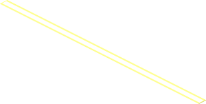 Sticker  0.5 x 13.9 with White Line