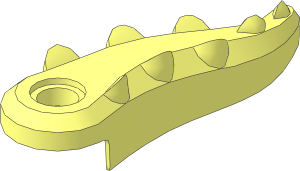 Animal Crocodile  4 x  9 Tail