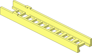 Ladder  2.4 x 13 Bottom Section