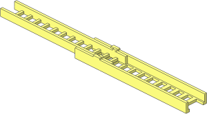Ladder  2.4 x 13 2-Section (Extended)