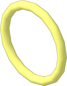 Rubber Belt Round 15 /  1.6