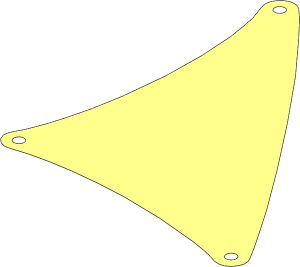Sail 17 x 21 Triangular