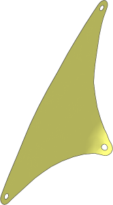 Sail 17 x 21 Triangular (Formed Shape 1)
