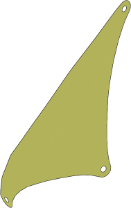 Sail 17 x 21 Triangular (Formed Shape 2)