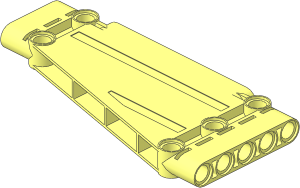Technic Panel  5 x 11 Trapezium