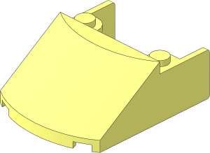 Windscreen  5 x  4 x  1.667 Curved