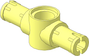 Technic Pin Long with Pin Hole Type 1