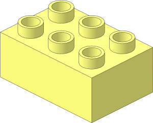 Duplo Brick  2 x  3