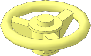 Tractor Chassis Steering Wheel