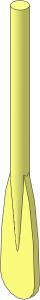 Minifig Tool Oar Reinforced