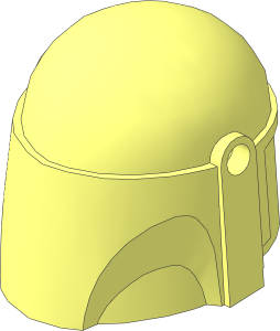 Minifig Helmet Mandalorian