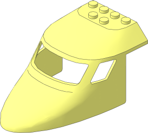 Plane Front  6 x 10 x  4