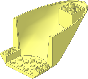 Plane Rear  6 x 10 x  4