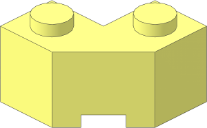 Brick  2 x  2 Facet