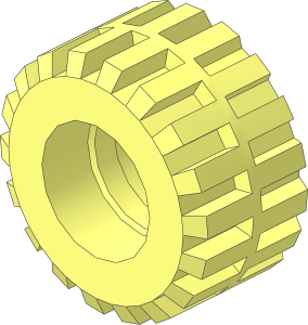 Tyre 12/ 40 x 11 Wide with Centre Band