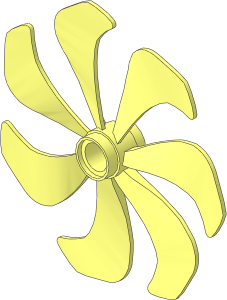 Propeller  7 Blade  6 Diameter