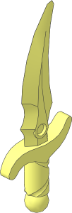 Minifig Dagger