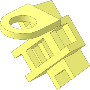 Minifig Scabbard for Two Swords