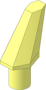 Bar  0.5L with Faceted Spike 1L