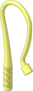 Minifig Whip Bent Flexible