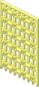 Door  1 x  8 x 12 Castle Gate Portcullis