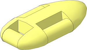 Minifig Lifeguard Float
