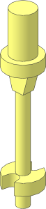 Minifig Ski Pole