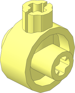 ~Electric Technic Motor 4.5V  6 x 17 x  5 Lever