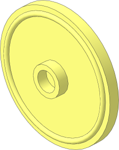 Minifig Shield Round Type 2