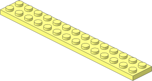 Plate  2 x 14