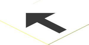 Sticker  1.1 x  1.3 with Black Left Arrow