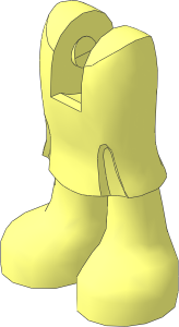 Figure Friends Legs with Long Skirt