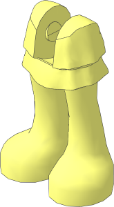 Figure Friends Legs with Layered Skirt