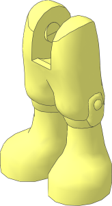 Figure Friends Legs with Cropped Trousers