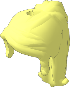 Figure Friends Hair Long with Ponytail and Side Bangs