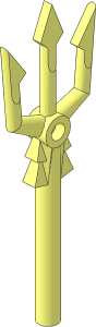 Minifig Weapon Trident