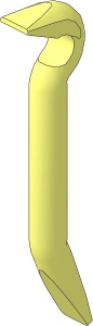 Minifig Tool Crowbar