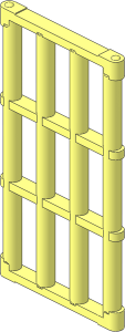 Door  1 x  4 x  6 Lattice