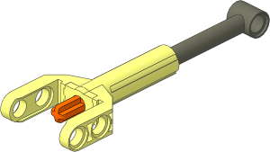 Technic Linear Actuator  4 x  1 x  1 (Extended)
