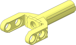 Technic Linear Actuator  4 x  1 x  1 Body Assembly