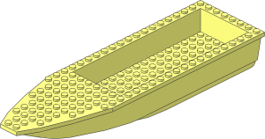 Boat Hull Floating 28 x  8