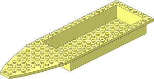 Boat Hull Floating 28 x  8 Deck